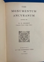 The Monumentum Ancyranum. With an English Translation. First Edition.