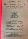 Journal of the Institution of Civil Engineers. Number 4. February 1950.