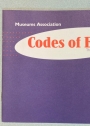 Museums Association. Codes of Ethics. Third Edition 1999.