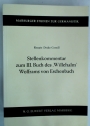 Stellenkommentar zum III. Buch des "Willehalm" Wolframs von Eschenbach.