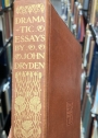 Dryden's Dramatic Poesy and Other Essays. With an Introduction by William Henry Hudson.