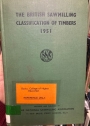 The British Sawmilling Classification of Timbers 1951.