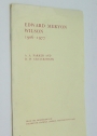 Edward Meryon Wilson 1906 - 1977.
