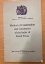 Method of Construction and Calculation of the Index of Retail Prices. Second Edition.