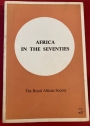 Africa in the Seventies. The Record of a Course Held at Guildhall, London, in February 1970.