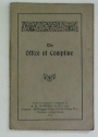 Office of the Compline. 1923.