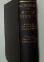 Dictionary of Applied Physics in Five Volumes. Vol 5 Only: Aeronautics, Metallurgy.