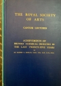 Achievements of the British Chemical Industry in the Last Twenty-Five Years. Three Lectures Delivered to the Royal Society of Arts on February 13th, 20th and 27th, 1939.