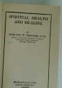 Spiritual Health and Healing.