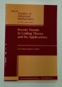 Recent Trends in Coding Theory and Its Applications.