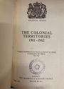 The Colonial Territories 1961-1962.