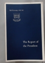 Report of the President, 1965 - 1966.