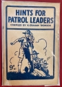Hints for Patrol Leaders.