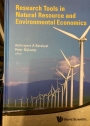 Research Tools in Natural Resource and Environmental Economics.
