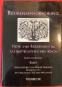 Höfe und Residenzen im Spätmittelalterlichen Reich. Bilder und Begriffe. Teilband 2: Bilder.