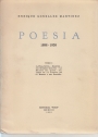 Poesia, 1898 - 1938.