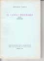 El Canto Inexorable. Poemas (1959 - 1964)