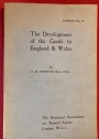 The Development of the Castle in England and Wales.