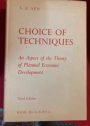 Choice of Techniques: An Aspect of the Theory of Planned Economic Development. Third Edition.