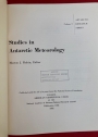 Studies in Antarctic Meteorology.