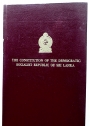 The Constitution of the Democratic Socialist Republic of Sri Lanka.