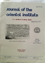 Journal of the Oriental Institute, University of Baroda. Volume 39, Nos 3 - 4.