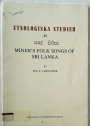 Miners' Folk Songs of Sri Lanka.