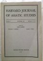 Harvard Journal of Asiatic Studies, Volume 2, Number 3 & 4, December 1937.