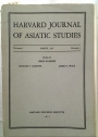 Harvard Journal of Asiatic Studies, Volume 2, Number 2, December 1937.