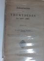 Jahresbericht über Thukydides für 1877 - 1887.