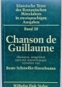 Chanson de Guillaume.