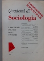 Movimenti Politici degli Studenti. Special Issue of Quaderni di Sociologia.