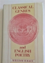 Classical Genres and English Poetry.