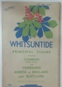 Whitsuntide 1947. Principal Trains Between London (King's Cross ) and Yorkshire, The North of England and Scotland.
