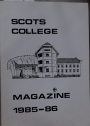 Scots College Magazine, 1985 - 1986.