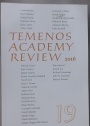 Temenos Academy Review. Volume 19, 2016.