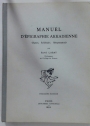 Manuel d'Épigraphie Akkadienne. Third Edition.