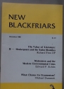 New Blackfriars. A Monthly Review of the English Dominicans. December 1988.