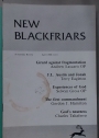 New Blackfriars. A Monthly Review of the English Dominicans. April 1988