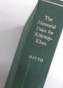 The Memorial Feast for Kokotoy-Khan: A Kirghiz Epic Poem.