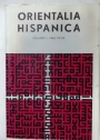 Orientalia Hispanica: Sive Studia F M Pareja Octogenario Dicata. Volumen 1: Arabica Islamica. Pars Prior.