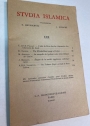 Studia Islamica. Number 22 (1965).