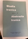 Abstracta Iranica. Revue Bibliographique pour le Domaine Irano-Aryen. (Studia Iranica, Supplément) Volume 6 (1984)