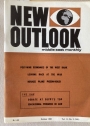New Outlook, Middle East Monthly. Volume 11, Number 8, October 1968.
