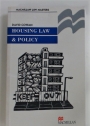 Housing Law and Policy.