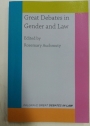 Great Debates in Gender and Law.