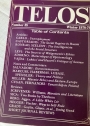 Telos. A Quarterly Journal of Radical Social Theory. Number 38, Winter 1978 - 79.