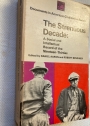 The Strenuous Decade: A Social and Intellectual Record of the Nineteen-Thirties.