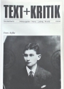 Franz Kafka. (Text und Kritik Nr 7)