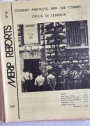 Student Protests and the Coming Crisis in Lebanon. (Middle East Research and Information Project. (MERIP Reports) No 19, August 1973)